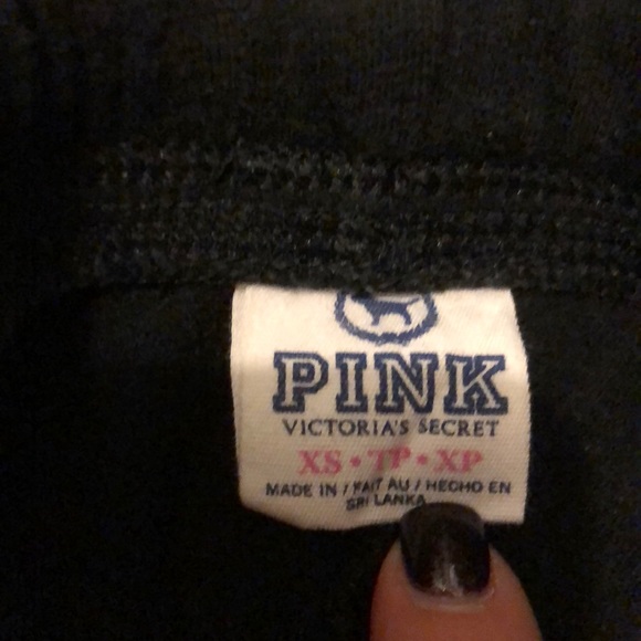 PINK tight ankle sweatpants , size XS , LIKE NEW CONDITION - Picture 3 of 3